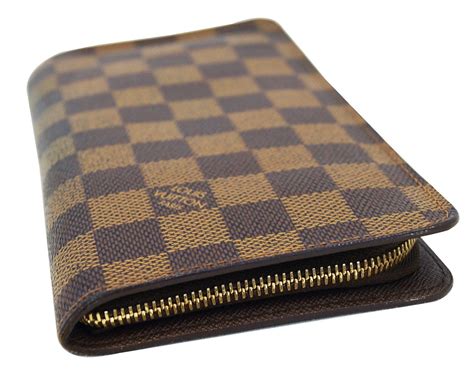 louis vuitton damier ebene long wallet|louis vuitton damier ebene original.